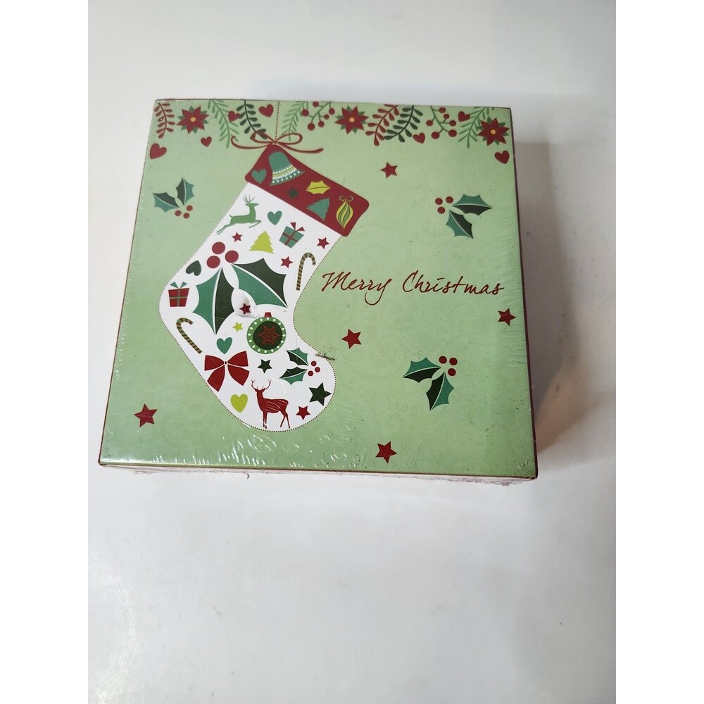 NEW Package Of Christmas Holiday Cards 24 Cards & Envelopes Merry Christmas